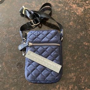 Sondra Roberts Cell Phone Crossbody Quilted Bag